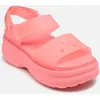 Image de Soho Frosted Y Strap Sandal par Crocs Rose 37 - 38 Femme