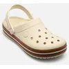 Image de Crocband Gum Clog W par Crocs Blanc 42 - 43 Femme