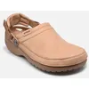 Image de Sandales et nu-pieds Crocs Classic Crafted Vegan Suede Clog M pour Homme Marron 46 - 47