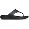 Image de Crocs, Femmes, Tongs, W's Getaway Triangle Flip, Noir, (42, 42 2/3, 42.5, 43)