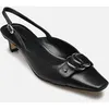 Image de JADEN KITTEN SLING par Michael Michael Kors Noir 38 1/2 Femme
