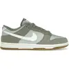 Image de Nike, Hommes, Baskets, Dunk Low Retro SE Light Silver Light Army Sail White, Argent, Vert, Blanc, (40.5)
