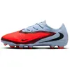 Image de Nike, Unisexe, Chaussures de football, Jr. Phantom 6 Low Pro (36.5), Rouge, Noir