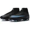 Image de Nike, Unisexe, Chaussures de football, Zoom Superfly 10 Academy FG/MG (42), Noir, Bleu