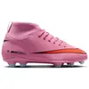 Image de Nike, Garçons, Chaussures de football, Chaussures Junior Mercurial Superfly 10 Club FG/MG (36), Rouge, Noir, Multicolore