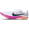Image de Nike ZoomX Dragonfly 2 Blanc Rose Feu Homme Crampons Hyper-Turquoise Obsidienne FD8413-100 43