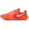 Image de Nike GP Challenge 1 Premium Chaussures de Tennis Confortables Polyvalentes à Tige Basse Homme Baskets Orange Argent HQ2628-801 42