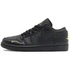 Image de Baskets Air Jordan 1 Low SE Noir Anthracite Jaune Tour Homme IM6568-010 40 black
