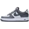 Image de Nike Air Force 1 07 Baskets Confortables Polyvalentes Homme Baskets Gris Foncé Blanc FJ4146004 41