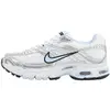 Image de Baskets Nike Air Max Moto 2K Blanc Argent Métallique Réfléchissant pour Femme Noir Bleu Hydrogène HQ2056-107 41