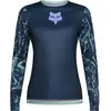 Image de Fox, Femmes, Maillot de cyclisme, W Ranger Ls Jersey Img Print (M), Bleu, M
