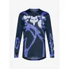Image de Fox, Hommes, Maillot de cyclisme, Flexair Ls Jersey Diffuse Se (XL), Bleu, XL