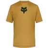Image de Fox, Hommes, Maillot de cyclisme, Ranger SS Jersey Head (S), Marron, Jaune, S