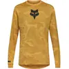 Image de Fox, Hommes, Maillot de cyclisme, Ranger Tru Dri LS Jersey (S), Marron, Jaune, S