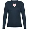 Image de Fox, Femmes, Maillot de cyclisme, W Ranger LS Jersey Head (XL), Bleu, XL