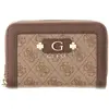 Image de Guess, Femmes, Portefeuille, COLEEN LOGO SML ZIP SWSG97 49164, Marron