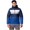 Image de Columbia, Hommes, Vestes d'hiver, Powder Pass Kapuzenjacke Blau, Bleu, (L)