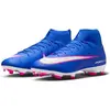 Image de Nike, Hommes, Chaussures de football, Zm Superfly 10 Academy Fg/Mg (41), Bleu, Blanc