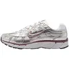 Image de Nike P-6000 Blanc Argent Métallique Baskets Femme Tatouage Noir BV1021-110 37.5