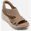 Image de Sandales et nu-pieds Skechers SLIP-INS Parallel Lite - Summer Invite pour Femme Marron 41