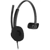 Image de HP Poly Mission 415 (Filaire, USB-A, USB-C, Les équipes Microsoft, Réunion Google, Zoom), Casque micro de bureau, Noir