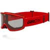 Image de Giro, Unisexe, Lunettes de sport, Tempo MTB Goggle (Rouge Flamme, Clear), Rouge