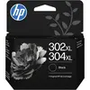 Image de HP, Cartouche d'impression, Hewlett-Packard 302XL/304XL Black Original Ink Crtg, 302XL/304XL (CF)
