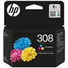Image de HP, Cartouche d'impression, Hewlett-Packard 308 Tri-Color Original Ink Cartridge, 308 Tri-Color