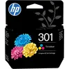 Image de HP, Cartouche d'impression, Lot d'encres n° 301 (CF, Color)