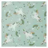 Image de Tissu enfant coton Licorne Bleu vendu par 50 cm(...) - Celadon Multicolore