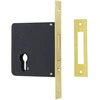 Image de Serrure monopoint à larder axe à 50 mm pêne dormant têtière laiton CISA CIS52310.50
