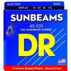Image de Dr Strings NMR-45 MT-10 Sunbeam Bass 45-105 Medium 4 Cordes Cordes guitares basses 4