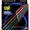Image de Dr Strings NMCA-10 Neon MULTI-color HI-def 10-48 Jeux de cordes folk 010