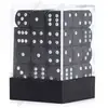 Image de 36 dés pour JDR Chessex - Opaque - Noir et blanc