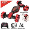Image de Xmas stunt rc car gesture sensing twisting vehicledrift car driving toy gifts rouge
