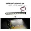 Image de Barre lumineuse led 150mm pour 1/10 rc crawler trx4 hsp redcat scx10 d90 rc car