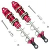 Image de Amortisseur arrière en métal gpm 135 mm pour voiture sur chenilles rc arrma 1/8 kraton rouge