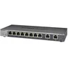 Image de NETGEAR Plus GS110EMX - Commutateur - intelligent - 8 x 1000Base-T + 2 x 100/1 000/2,5 G/5G/10G (liaison montante) - de bureau, Montable sur rack, fixation murale - Tension CC