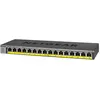 Image de NETGEAR GS116LP - Commutateur - 16 x 10/100/1000 (PoE+) - de bureau, Montable sur rack, fixation murale - PoE+ (76 W) - Tension CC