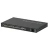 Image de NETGEAR M4250-26G4F-PoE+ - Commutateur - C3 - Géré - 24 x 10/100/1000 (PoE+) + 2 x 10/100/1000 + 4 x 1000Base-X SFP - flux d'air côte à côte - Montable sur rack - PoE+ (300 W)