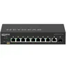 Image de NETGEAR M4250-9G1F-PoE+ - Commutateur - C3 - Géré - 8 x 10/100/1000 (8 PoE+) + 1 x 10/100/1000 + 1 x Gigabit SFP - flux d'air côte à côte - de bureau - PoE+ (110 W)