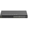 Image de NETGEAR M4350-24X4V - Commutateur - C3 - Géré - 24 x 100/1000/2.5G/5G/10GBase-T (PoE+) + 4 x 1/10/25 Gigabit SFP28 - flux d'air de l'avant vers l'arrière - Montable sur rack - PoE+ (576 W)