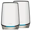 Image de NETGEAR Orbi RBK862S - Système Wi-Fi - (routeur, rallonge) - jusqu'à 4500 pieds carrés - maillage 10GbE - Wi-Fi 6 - Tri-bande