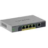 Image de NETGEAR Easy Smart GS105EPP - Commutateur - haute puissance - C3 - intelligent - 1 x 10/100/1000 + 4 x 10/100/1000 (PoE+) - de bureau, fixation murale - PoE+ (120 W)