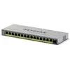 Image de Netgear 16PT GB PLUS SWICH W/ POE+ GS116EPP (16 ports), Switch réseau, Gris
