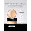 Image de NARS Anti-cernes Complet Mat Doux 6,2g Sous-tons Froids Clair-Moyen Imperméable Résistant à la Sueur Longue Tenue Anti-cernes Visage #M1 CUSTARD