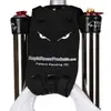 Image de Rrp neoguard evil eyes garde boue noir blanc 80 100 mm