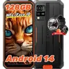 Image de Blackview BV4800 Pro Téléphone Portable Incassable 6,56 12Go+128Go Android 14 Dual SIM NFC Orange avec Smartwatch W50 Pro