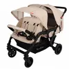 Image de FAMILIDOO - Poussette 4 places Familidoo Lidoo Lite Beige Sand