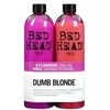 Image de Duo tigi dumb blond : shamp 750ml + soin 750ml